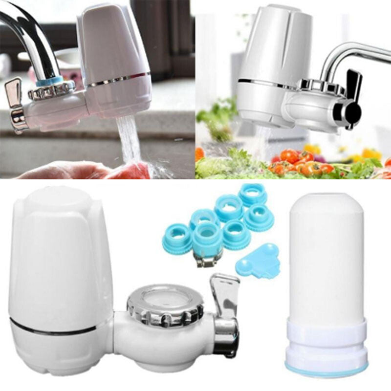 Tap Water Filter Kitchen Faucet Water Purifier Clean Percolator Home Kitchen AU
